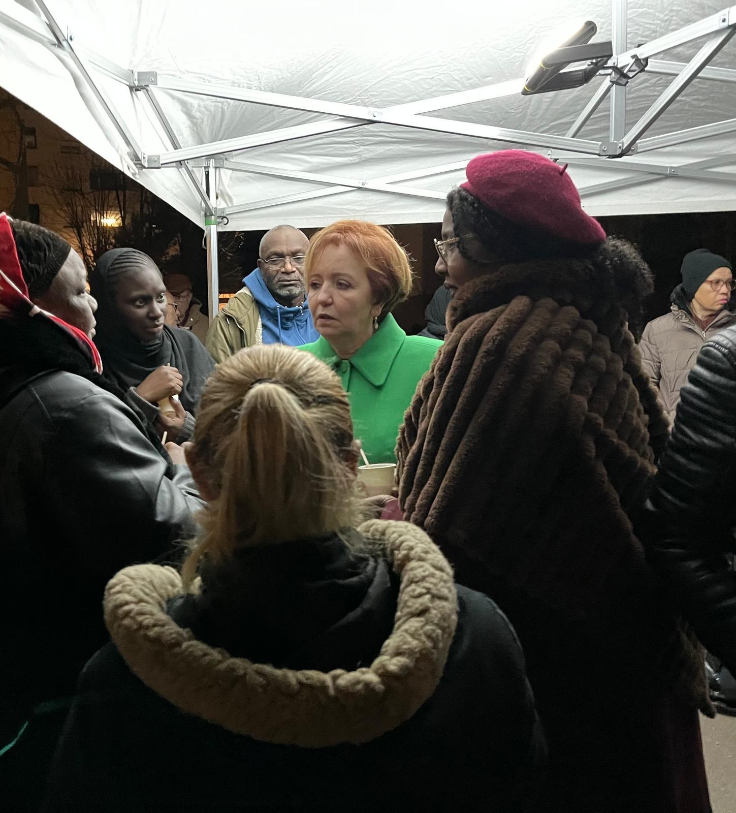 Engagement de la maire